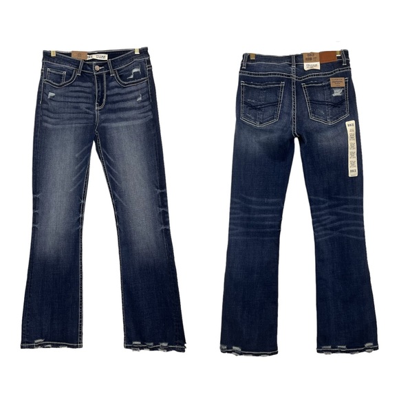 BKE Denim - NWT BKE Stella Mid Rise Bootcut Jeans Short Inseam Size 29S
